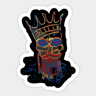 Skull King Sticker